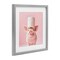 Stupell Industries Silly Piggy Pink Toilet Paper Framed Print Under Glass, design by Heidi Kuntz